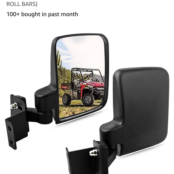 Side mirrors for Polaris ranger. I forgot ours is a 2025 and ordered 2024. - Picture 6 of 10